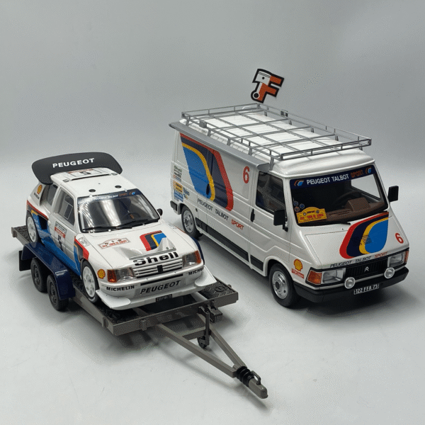 Miniature Peugeot 205 T16 Evo 2 Tour de Corse 1986 OT384 1/18 vendue en Suisse
