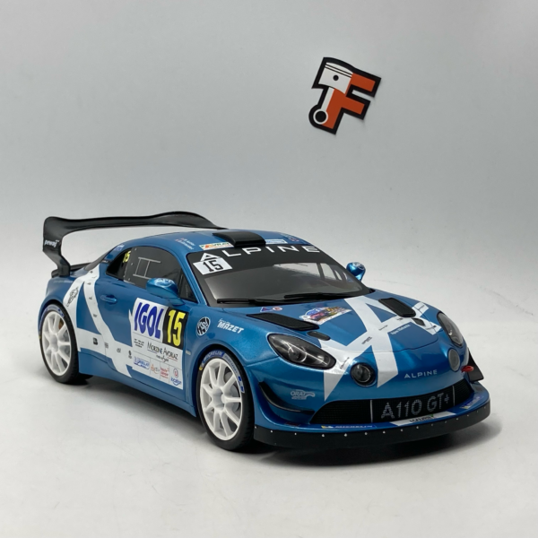 Miniature Alpine A110 RGT+ Mont Blanc 2024 1/18 vendue en Suisse