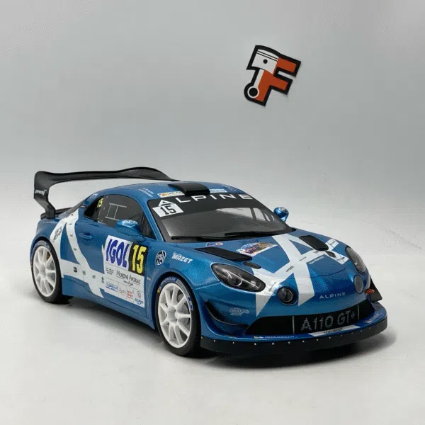 Miniature Alpine A110 RGT+ Mont Blanc 2024 1/18 vendue en Suisse