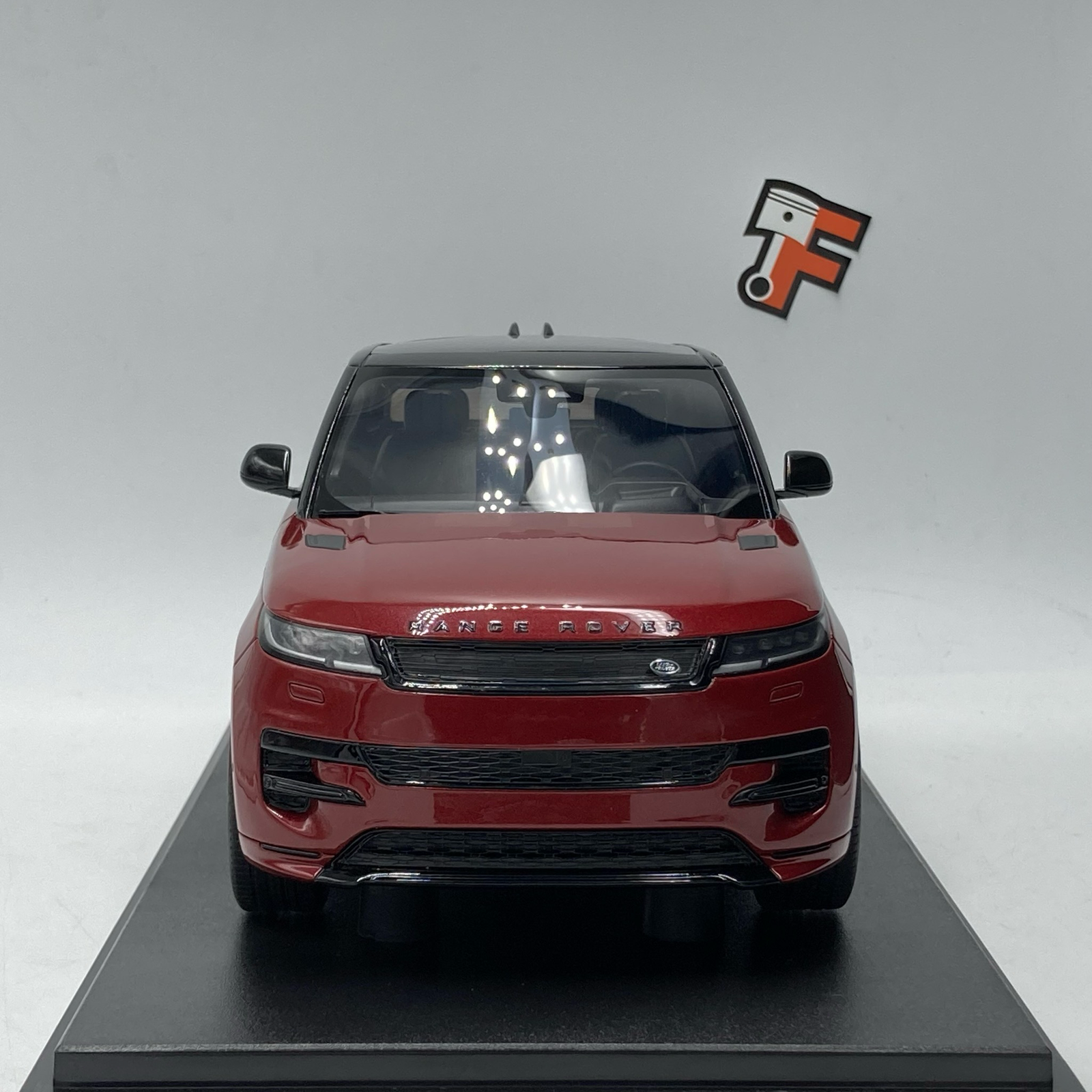 Miniature Range Rover Sport 2022 Rouge Florence vendue en Suisse