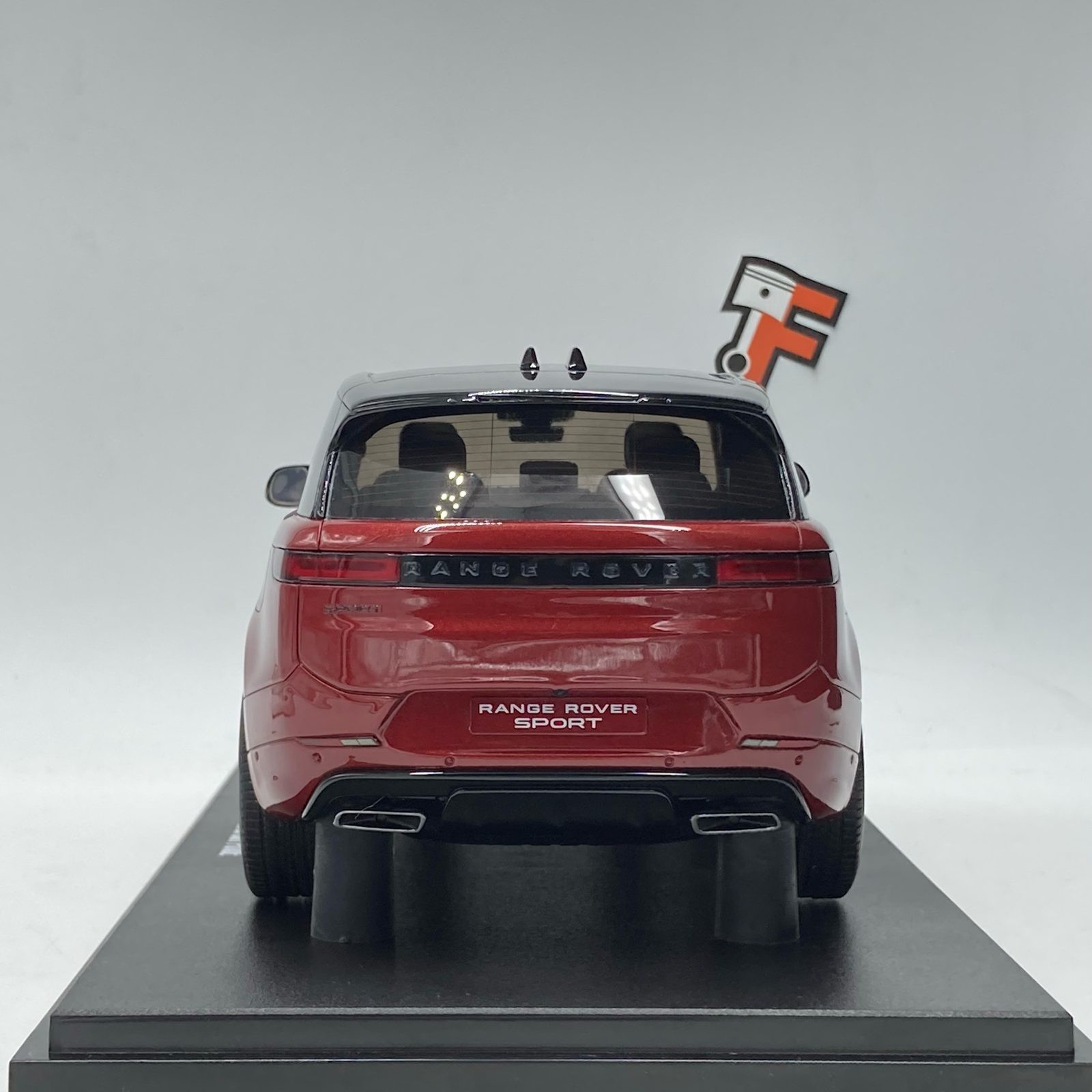 Miniature Range Rover Sport 2022 Rouge Florence vendue en Suisse