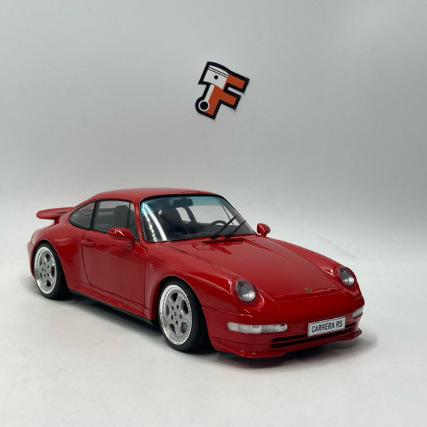 Miniature Porsche 911 993 Carrera RS 1997 rouge Indischrot 1/18 vendue en Suisse