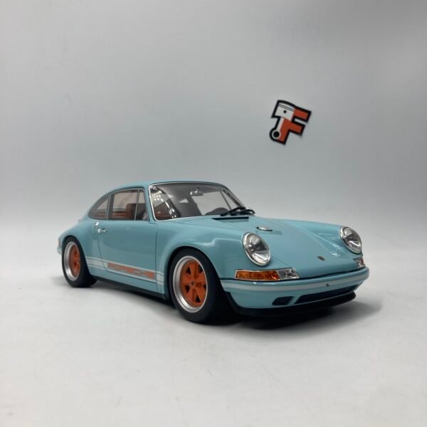 Porche 911 964 Singer Blue - Orange