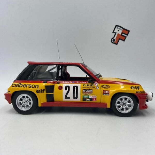 Miniature Renault 5 Turbo Rallye Monte Carlo 1980 vendue en Suisse