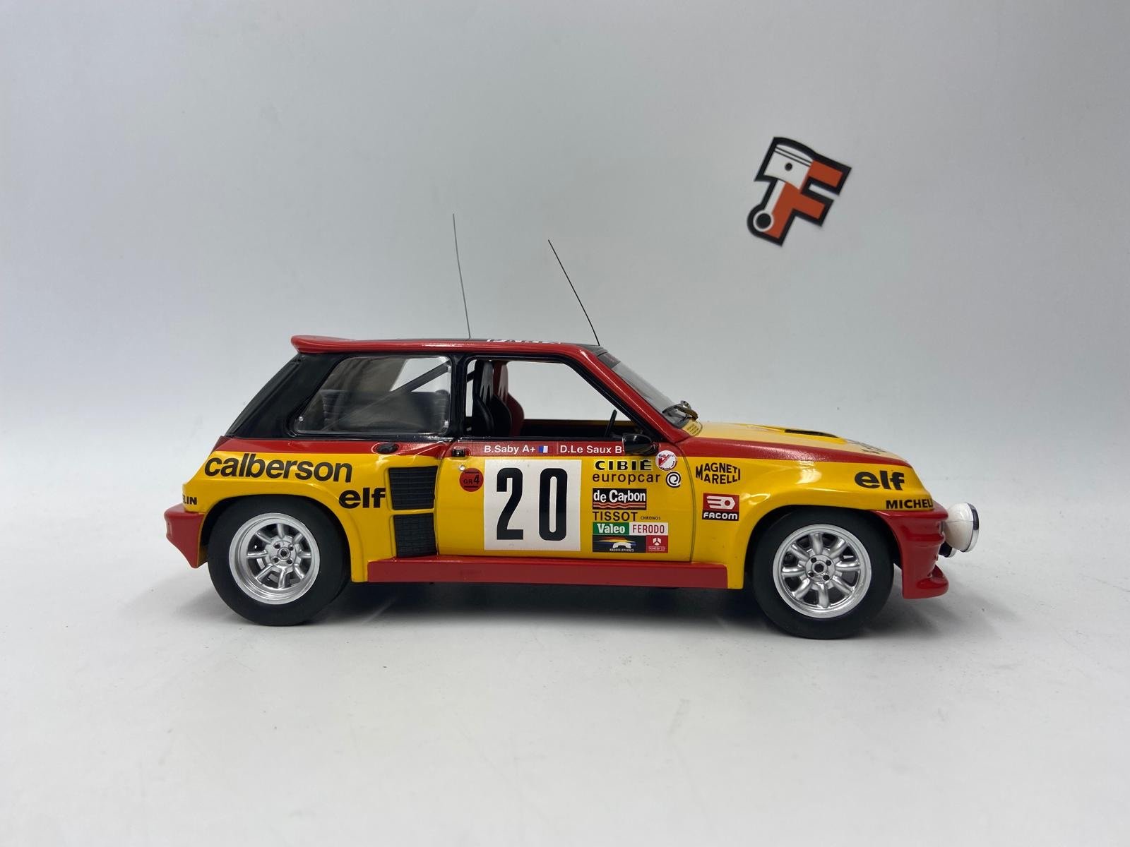 Miniature Renault 5 Turbo Rallye Monte Carlo 1980 vendue en Suisse