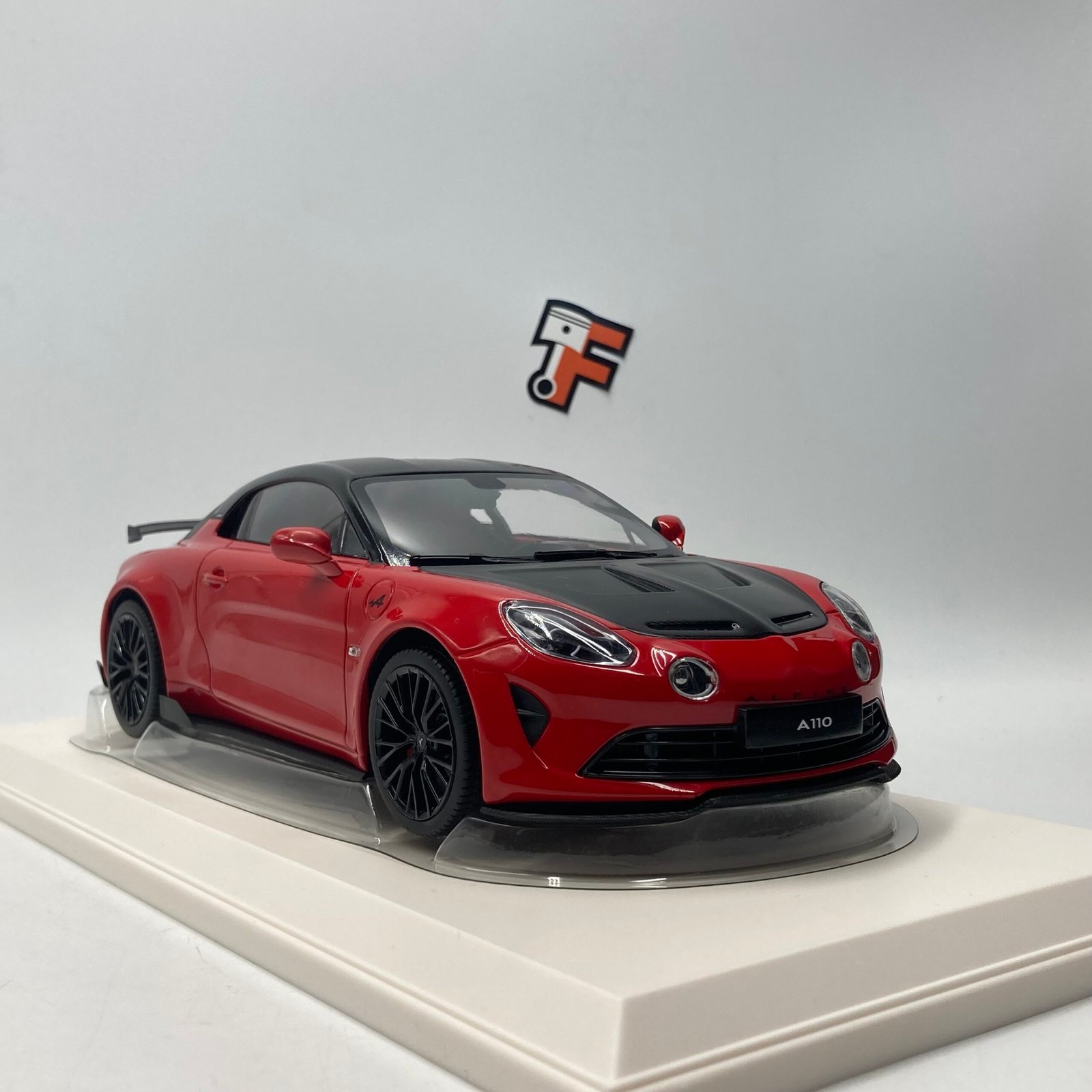 Miniature Alpine A110 R Turini Rouge Sismique 2025 vendue en Suisse