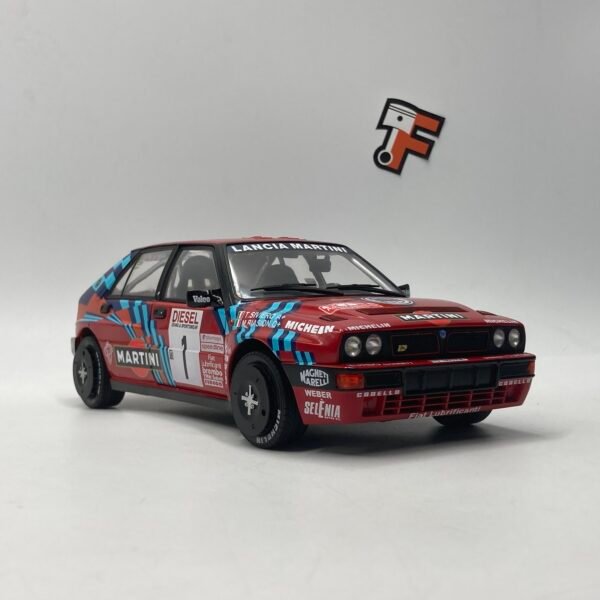 Miniature Lancia Delta HF Integrale Rally San Remo 1989 vendue en Suisse