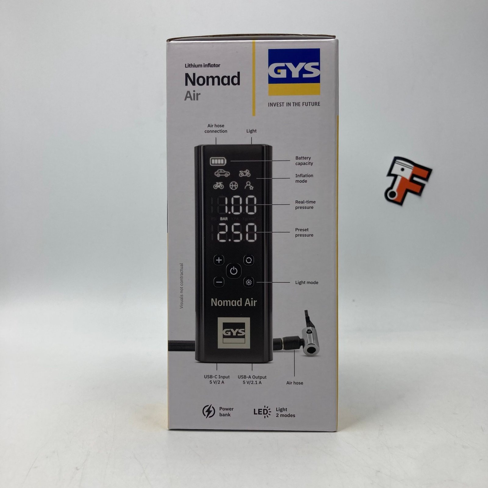 Gonfleur compact sans fil GYS – Image 6