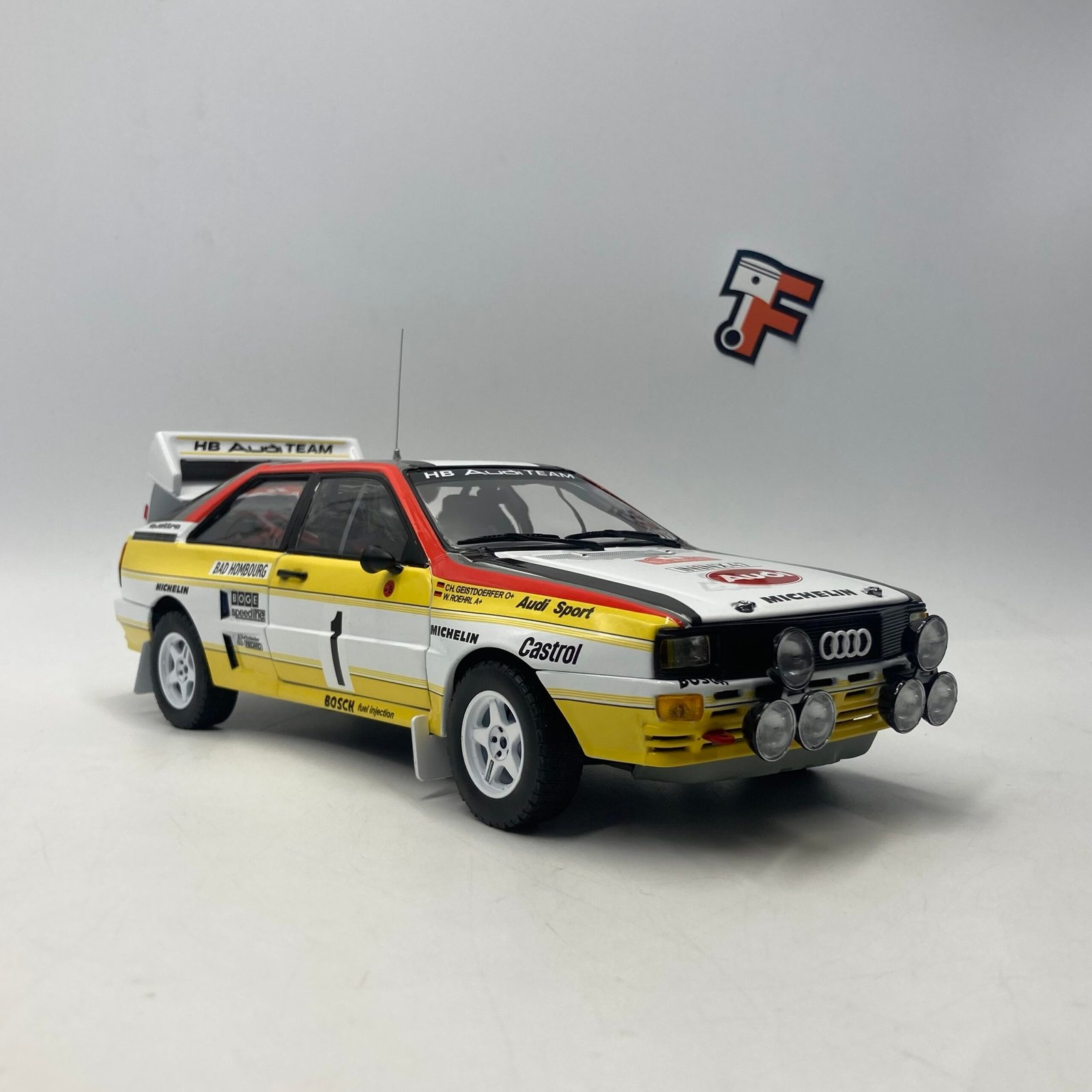 Miniature Audi Quattro A2 Winner Monte-Carlo 1984 #1 vendue en Suisse
