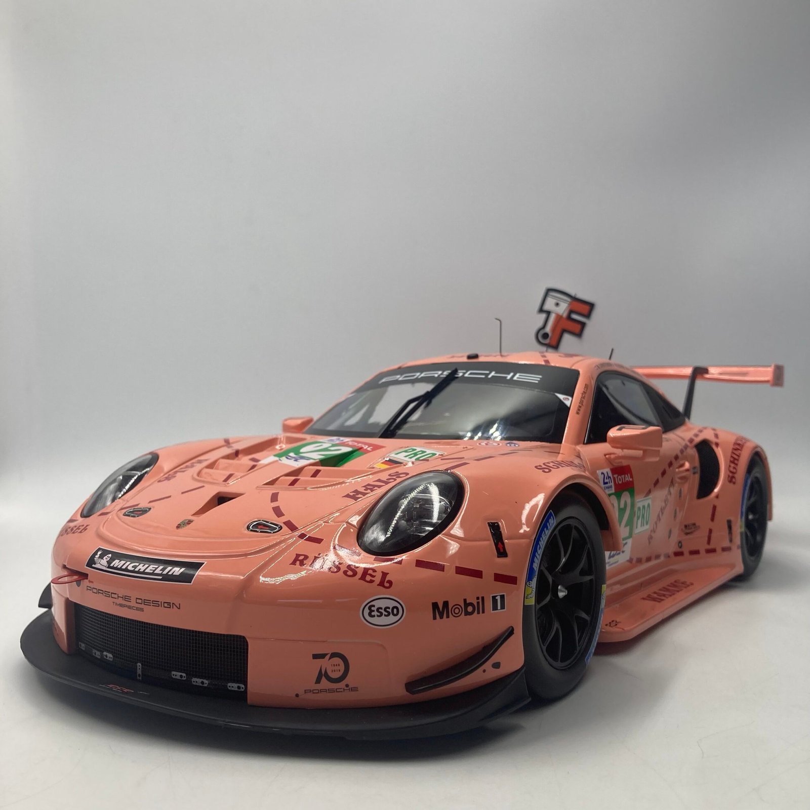 Miniature Porsche 911 991 RSR #92 24H Le Mans 2018 1/12 vendue en Suisse