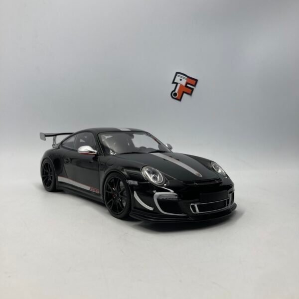 Miniature Porsche 911 GT3 RS 4.0 2011 noire échelle 1/18 vendue en Suisse
