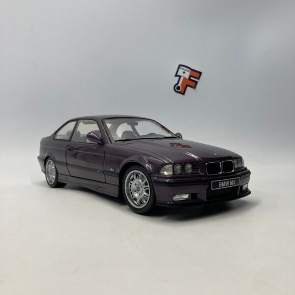 Miniature BMW M3 E36 Coupé Technoviolet Solido 1/18 vendue en Suisse