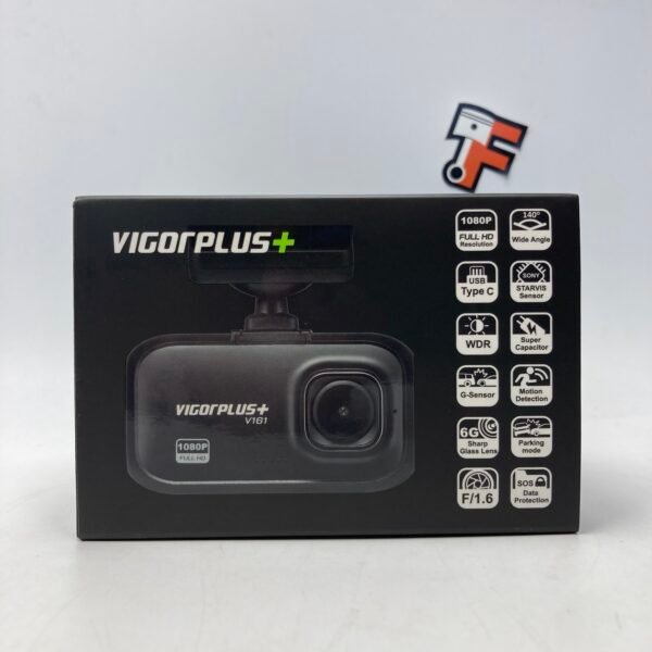 Dashcam VIGORPLUS+ V161 1080P Full HD avec carte 32GB vendue en Suisse