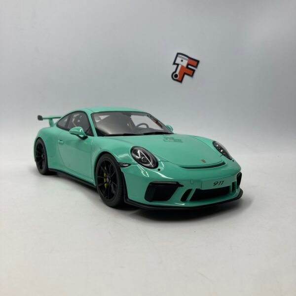 Miniature Porsche 911 (991.1) GT3 Turquoise 1/18 vendue en Suisse