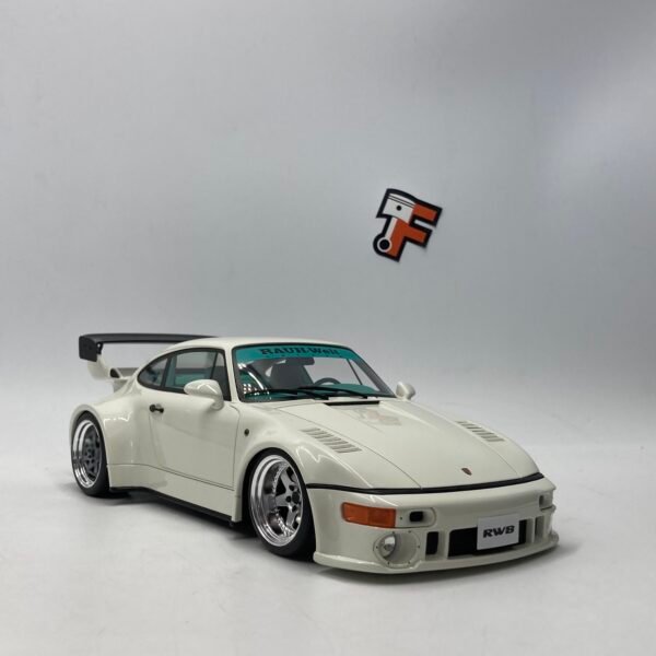Miniature Porsche 911 964 RWB White GT506 série limitée 1200 exemplaires vendue en Suisse