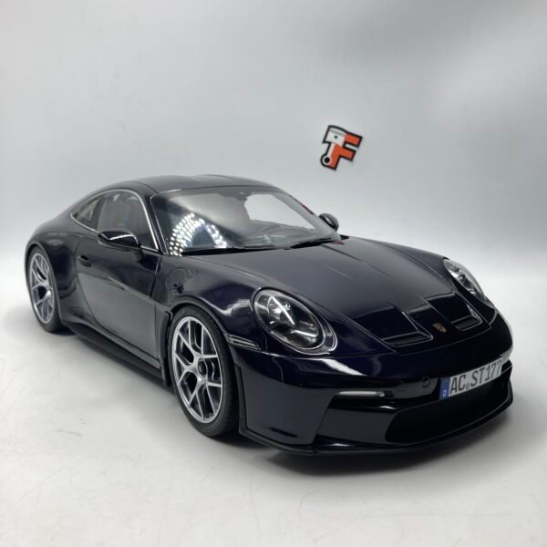 Miniature Porsche 911 992 S/T 2023 Viola Métal Norev 1/12 série limitée vendue en Suisse