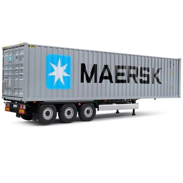 Miniature container trailer Maersk Grey 2021 Solido 1/24 vendue en Suisse
