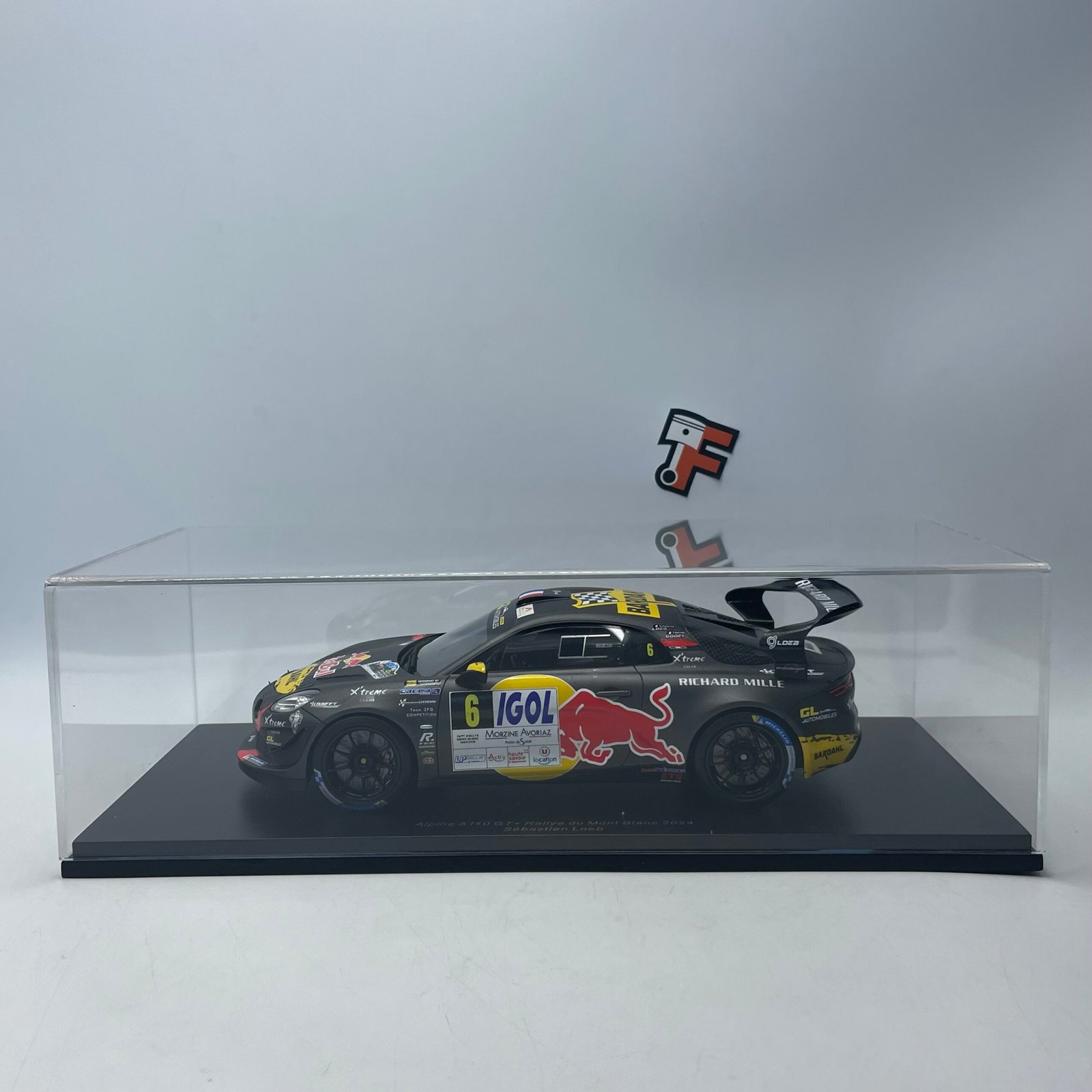 Alpine A110 GT+ #6 Rallye du Mont Blanc 2024 Sébastien Loeb – Image 4