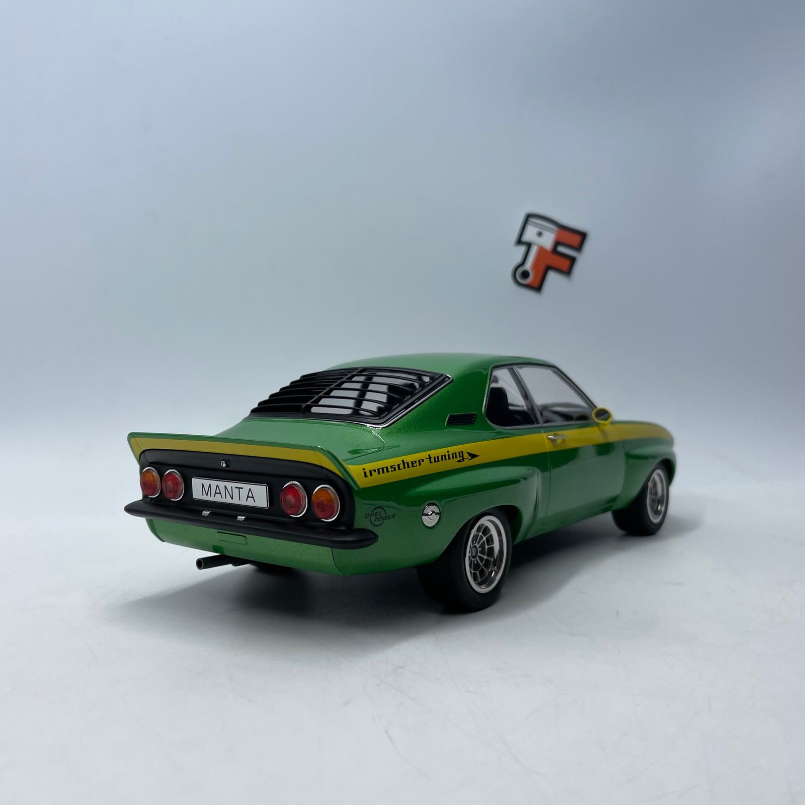 Opel Manta A Irmscher 1974 green&yellow – Image 7