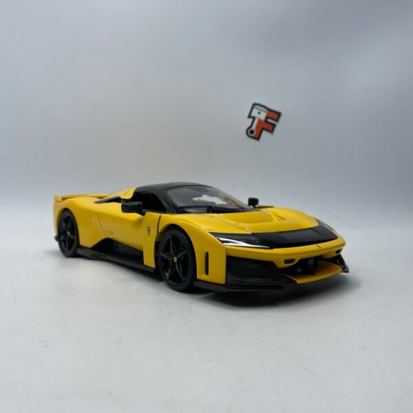 Miniature Ferrari F80 2024 Yellow BBurago 1/18 vendue en Suisse