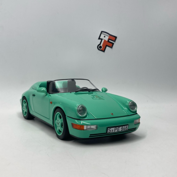 Miniature Porsche 911 964 Speedster Mint Green 1/18 Norev vendue en Suisse