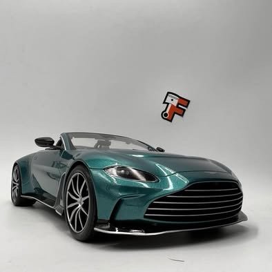 Miniature Aston Martin V12 Vantage Roadster 2023 Tayos Turquoise GTSpirit 1/18 vendue en Suisse