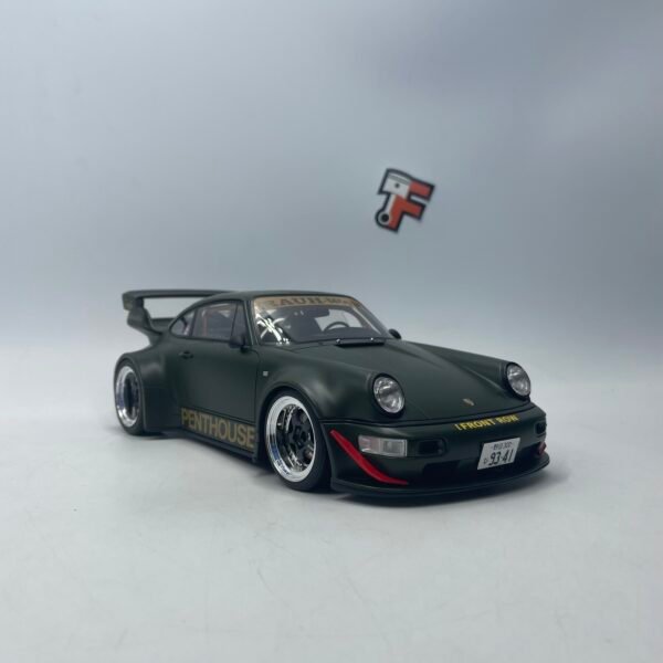 Miniature Porsche 911 RWB Penthouse GT Spirit 1/18 série limitée Suisse