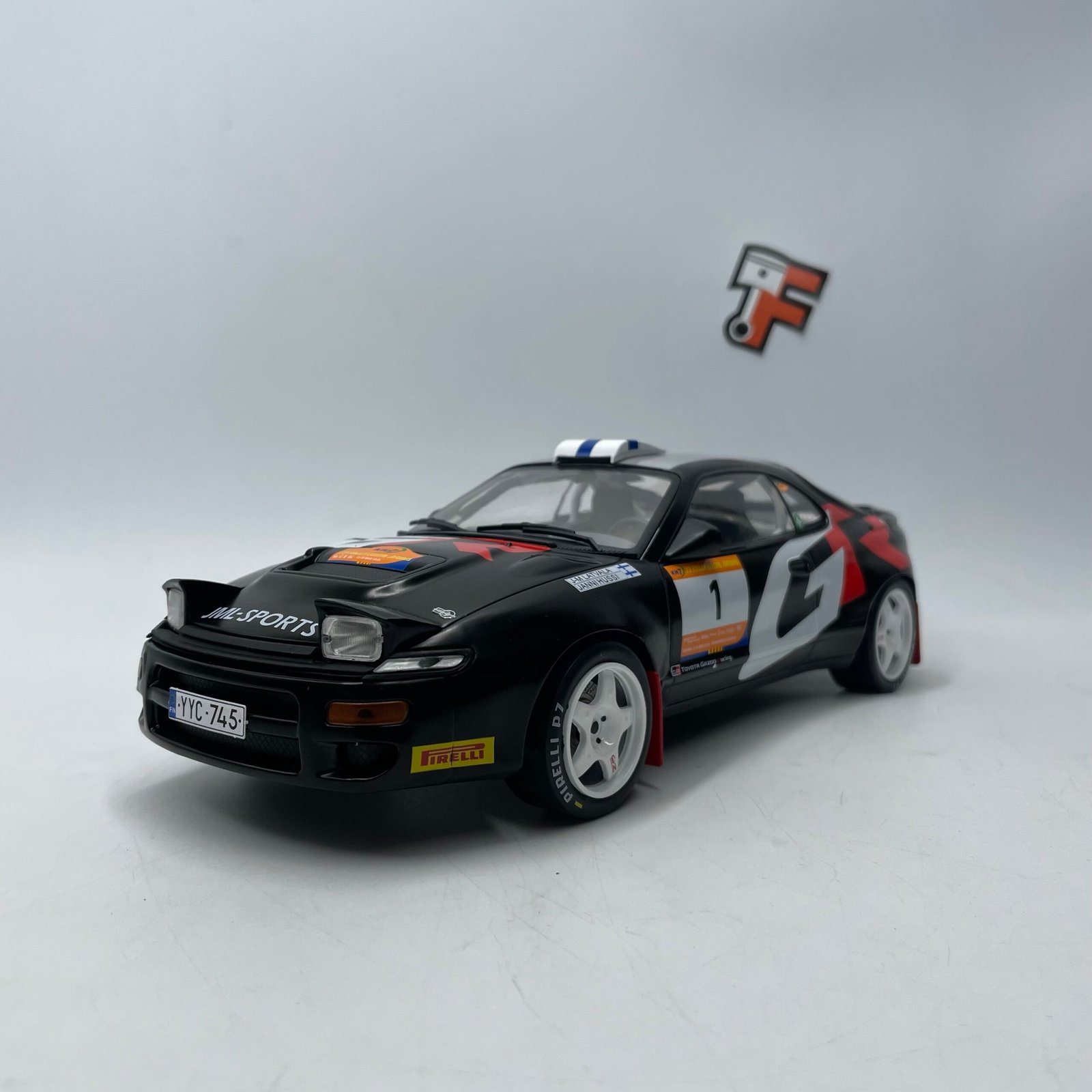 Toyota Celica GT-FOUR ST185 #1 Winner Rally Costa Brava 2025 – Image 3