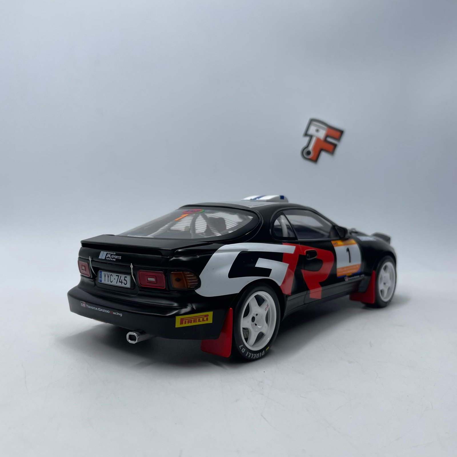 Toyota Celica GT-FOUR ST185 #1 Winner Rally Costa Brava 2025 – Image 7