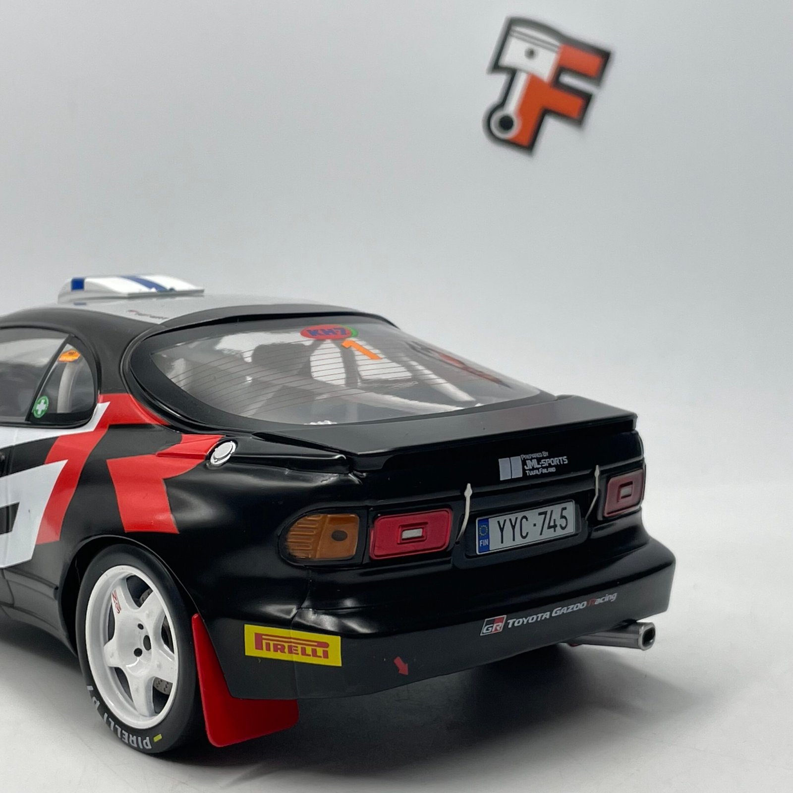 Toyota Celica GT-FOUR ST185 #1 Winner Rally Costa Brava 2025 – Image 12