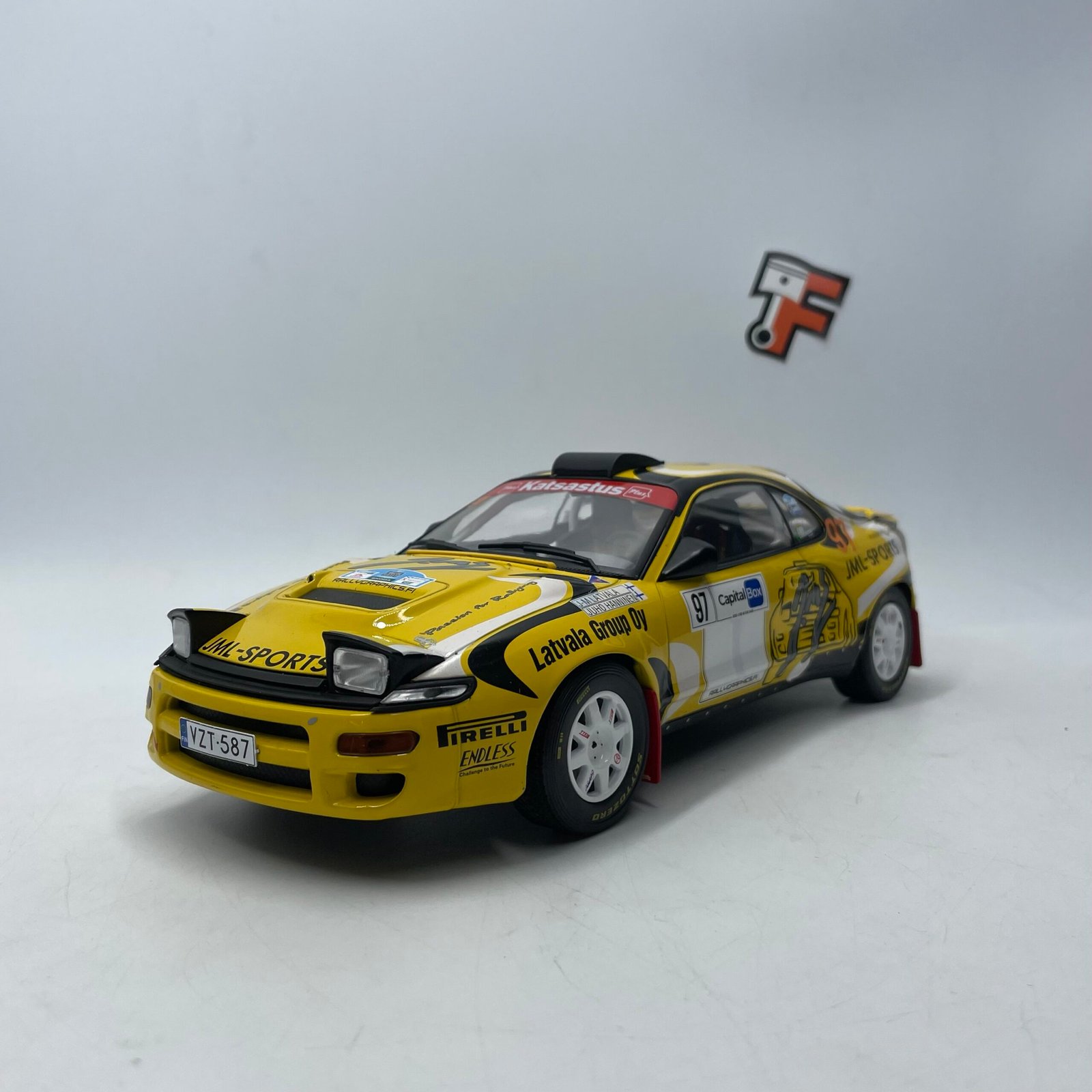 Miniature Toyota Celica GT-FOUR ST185 #97 Artic Rally 2024 vendue en Suisse