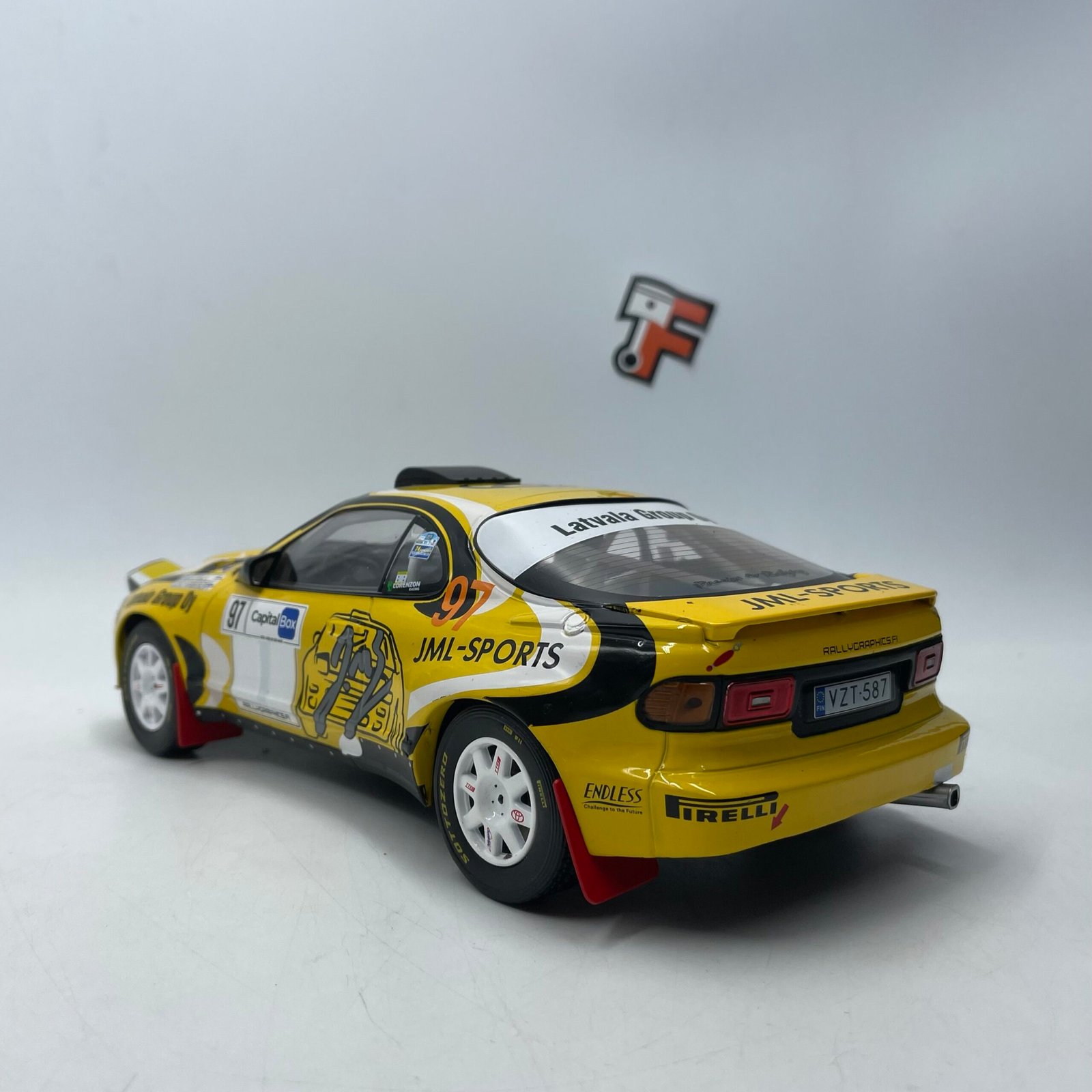 Miniature Toyota Celica GT-FOUR ST185 #97 Artic Rally 2024 vendue en Suisse