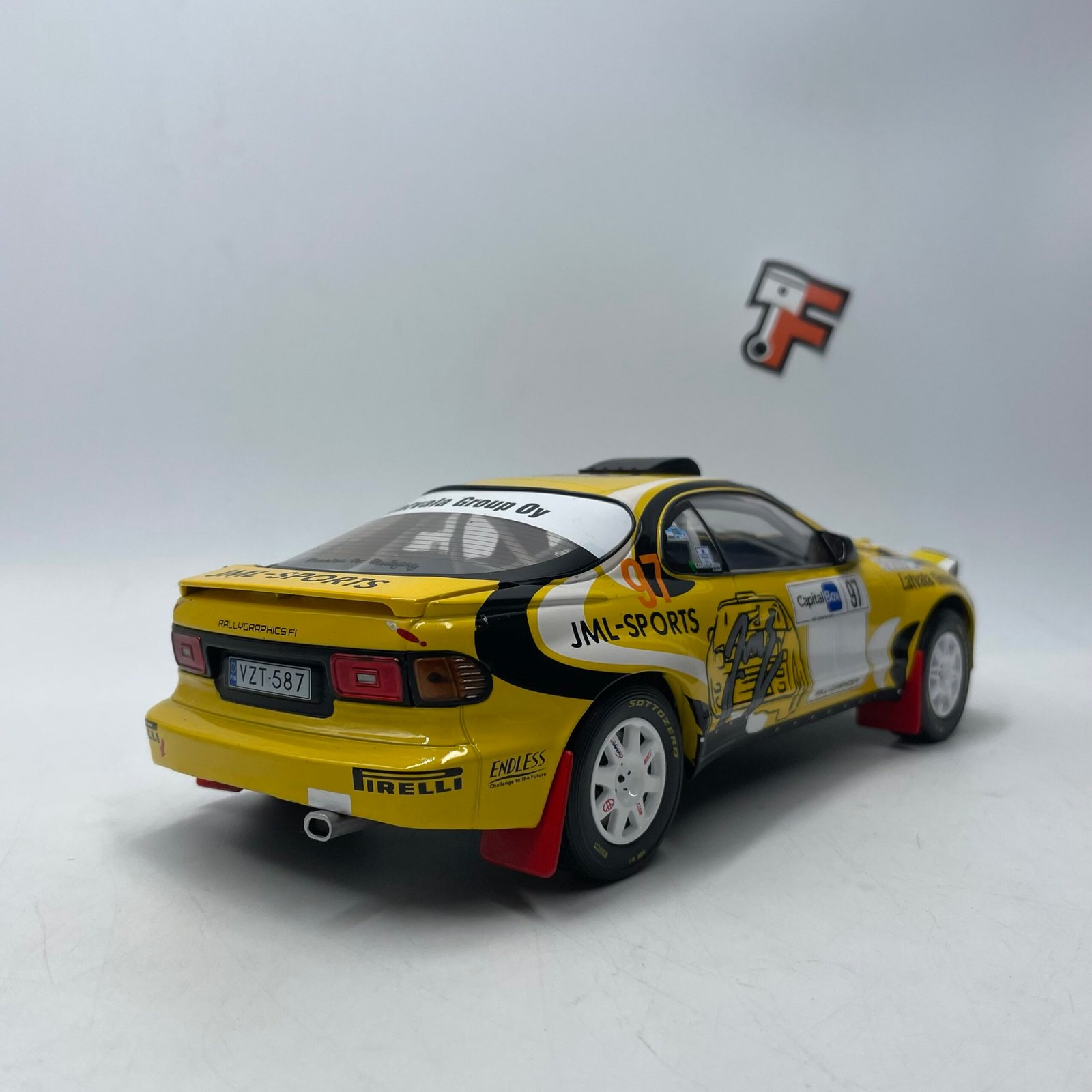 Miniature Toyota Celica GT-FOUR ST185 #97 Artic Rally 2024 vendue en Suisse