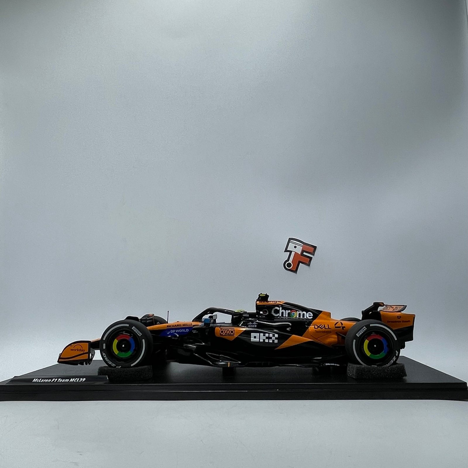 MCLAREN MCL39 ORANGE L.Norris #4 GP AUSTRALIA 2025 – Image 4