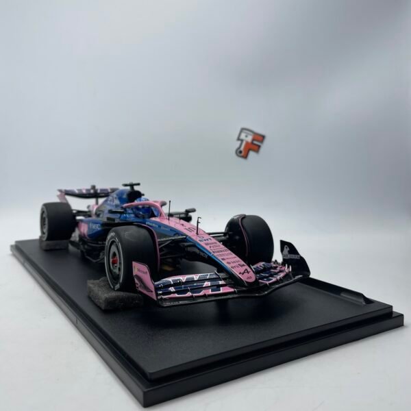 Miniature Alpine A525 Pierre Gasly GP Bahrain 2025 Solido 1/18 Suisse