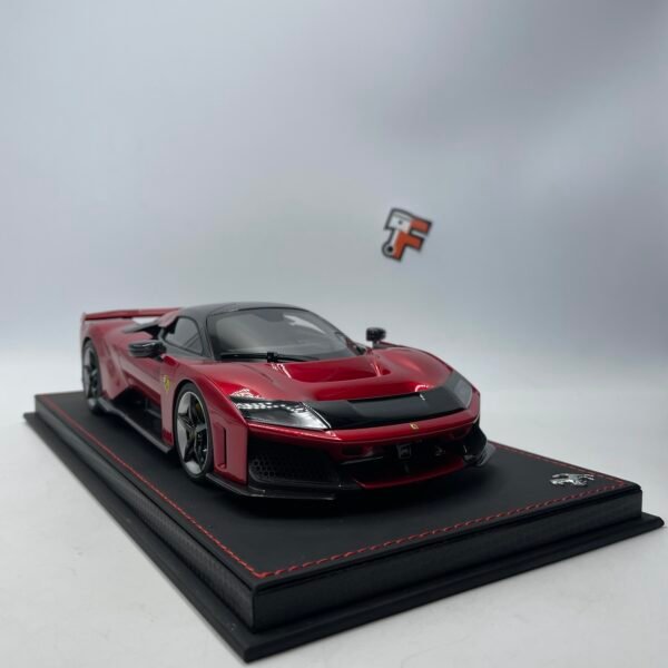 Miniature Ferrari F80 Rosso Supercar BBR Models 1/18 limitée Suisse