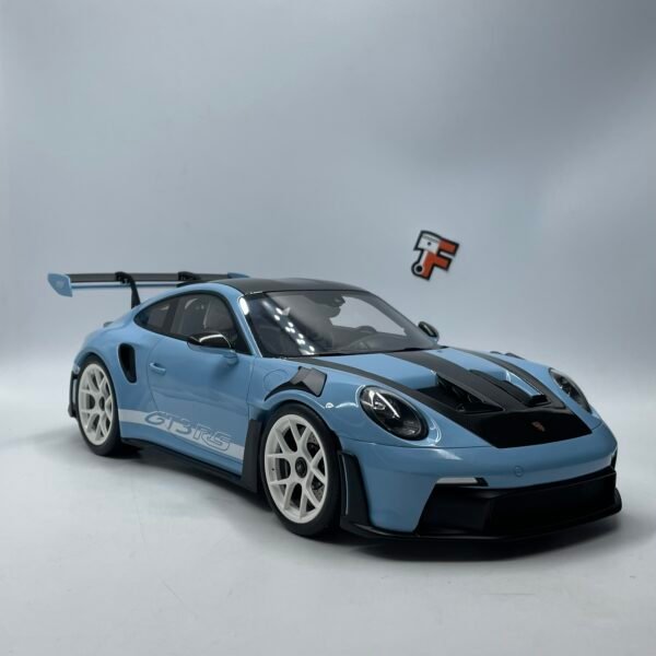 Miniature Porsche 911 992.1 GT3 RS 2022 Blue GT Spirit 1/12 vendue en Suisse
