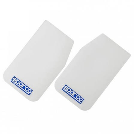 Bavettes Sparco White accessoire rallye automobile Suisse