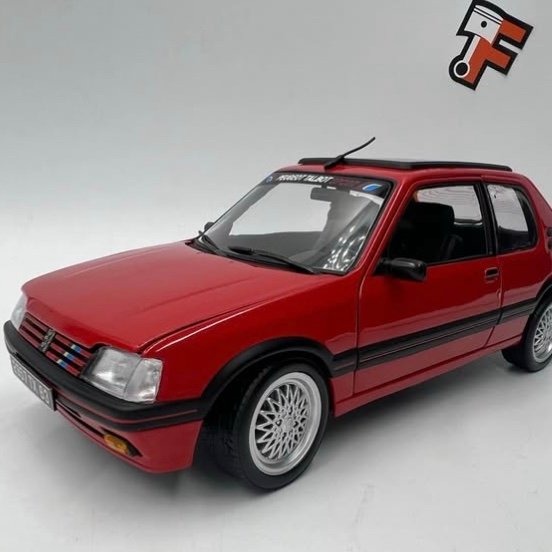 Peugeot 205 GTi 1.9 PTS deco 1991 Vallelunga Red – Image 3