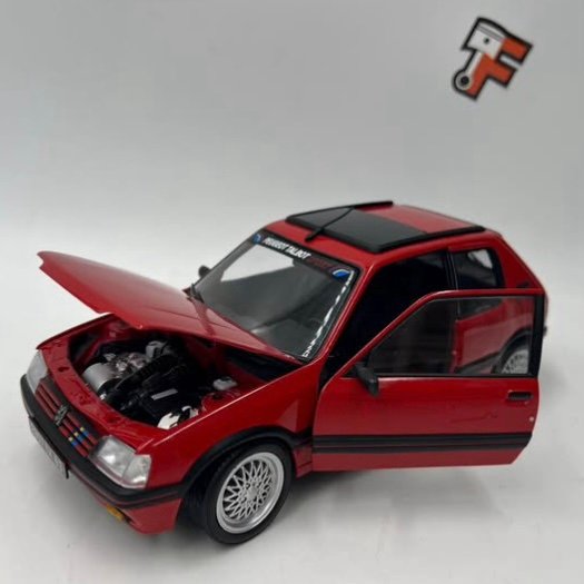 Peugeot 205 GTi 1.9 PTS deco 1991 Vallelunga Red – Image 10