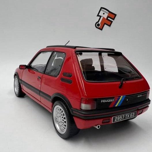 Peugeot 205 GTi 1.9 PTS deco 1991 Vallelunga Red – Image 4