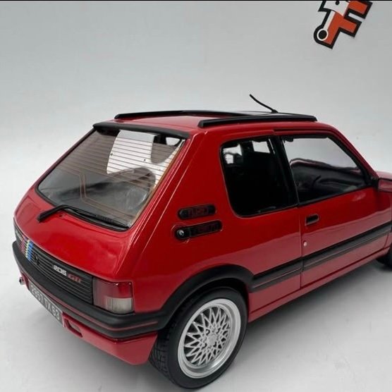 Peugeot 205 GTi 1.9 PTS deco 1991 Vallelunga Red – Image 6