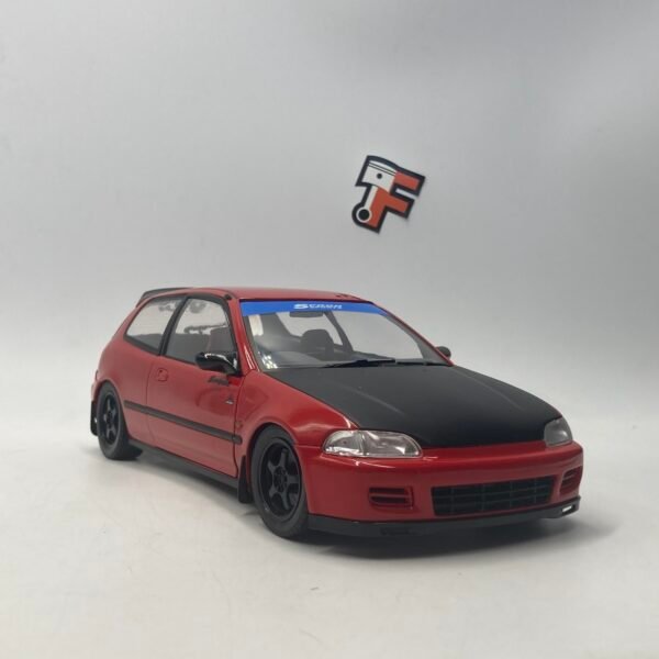 Miniature Honda Civic EG6 Spoon Version Red 1991 Solido vendue en Suisse