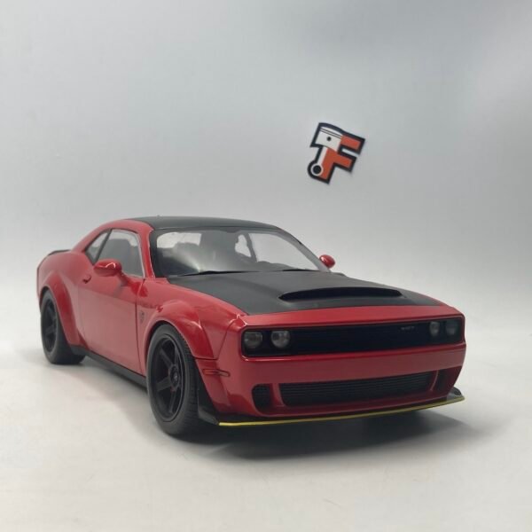Miniature Dodge Challenger SRT Demon Tor Red 2023 Solido vendue en Suisse