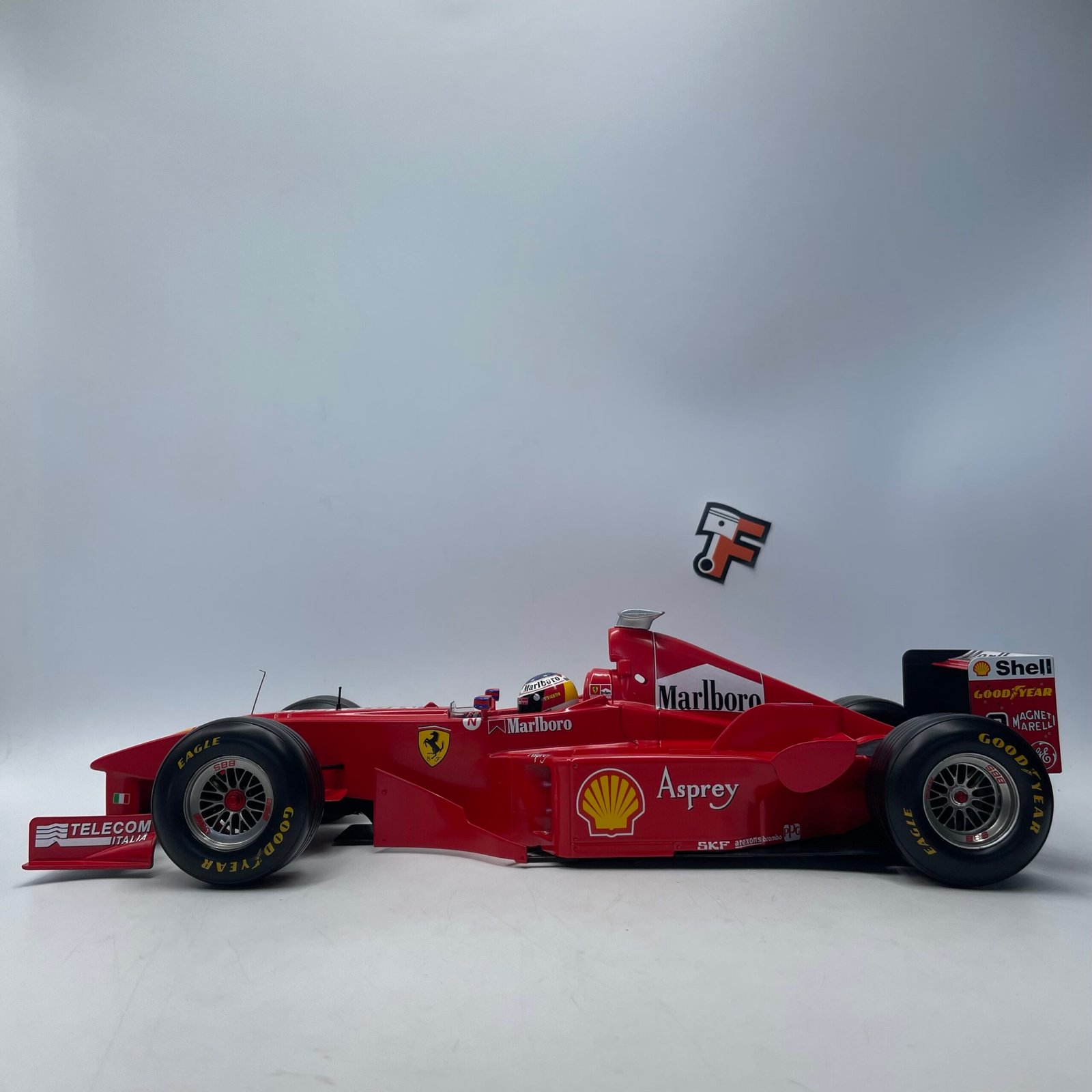Ferrari F1 F300 GP Italy 1998 #3 Winner M.Schumacher 1/12 – Image 4