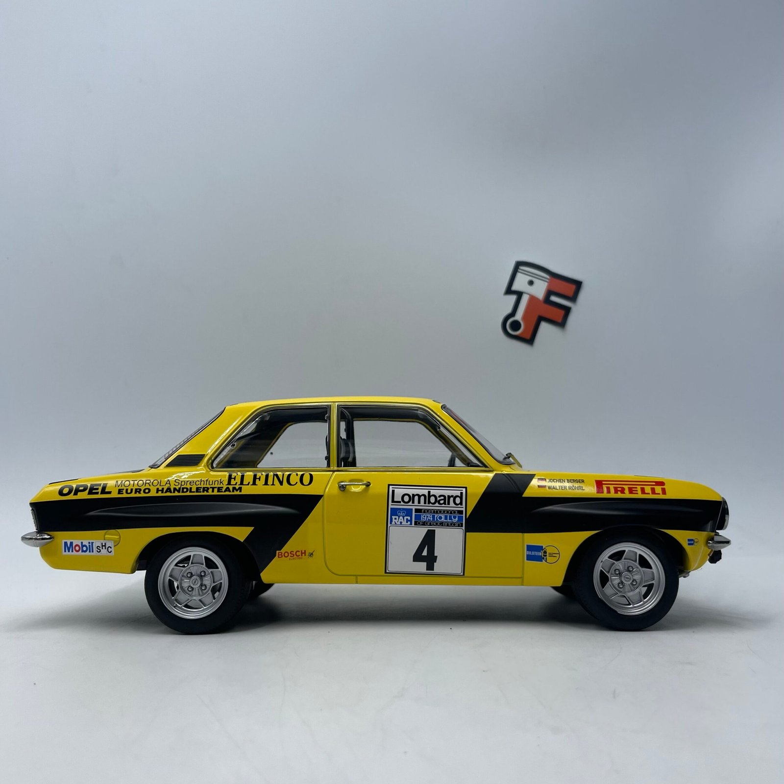Opel Ascona 1.9 SR #4 RAC Rally 1974 Walter Röhrl / Jochen Berger – Image 8