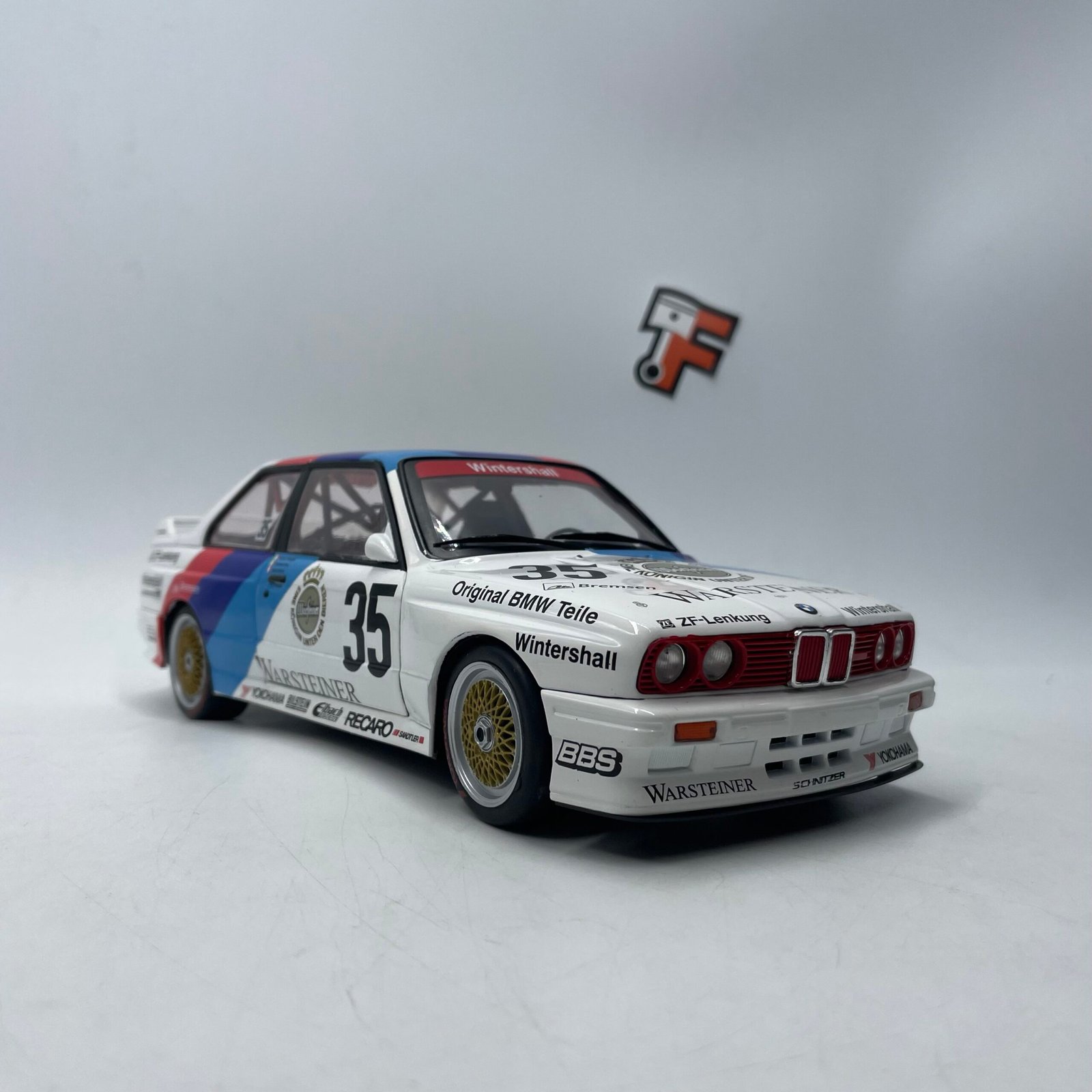 Miniature BMW M3 E30 Winner 24 Heures du Nürburgring 1989 Werk83 1/18 vendue en Suisse