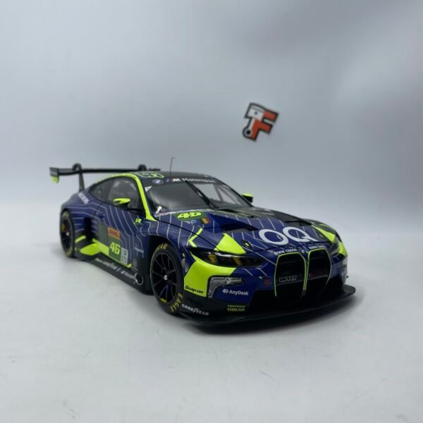 Miniature BMW M4 GT3 EVO Team WRT Valentino Rossi Qatar 2025 1/18 Minichamps vendue en Suisse