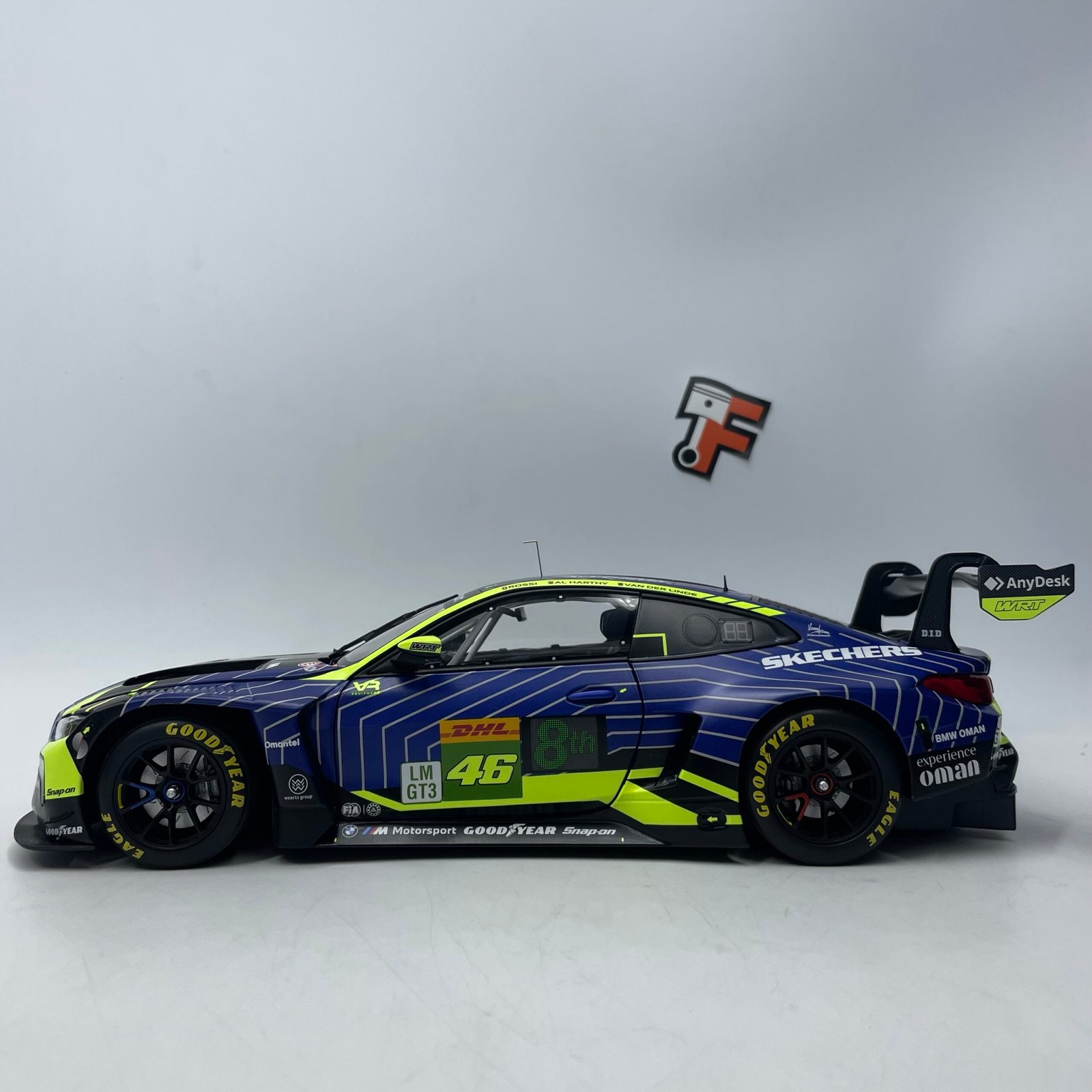 BMW M4 GT3 EVO #46 Team WRT 1812 Km Qatar 2025 – Image 4