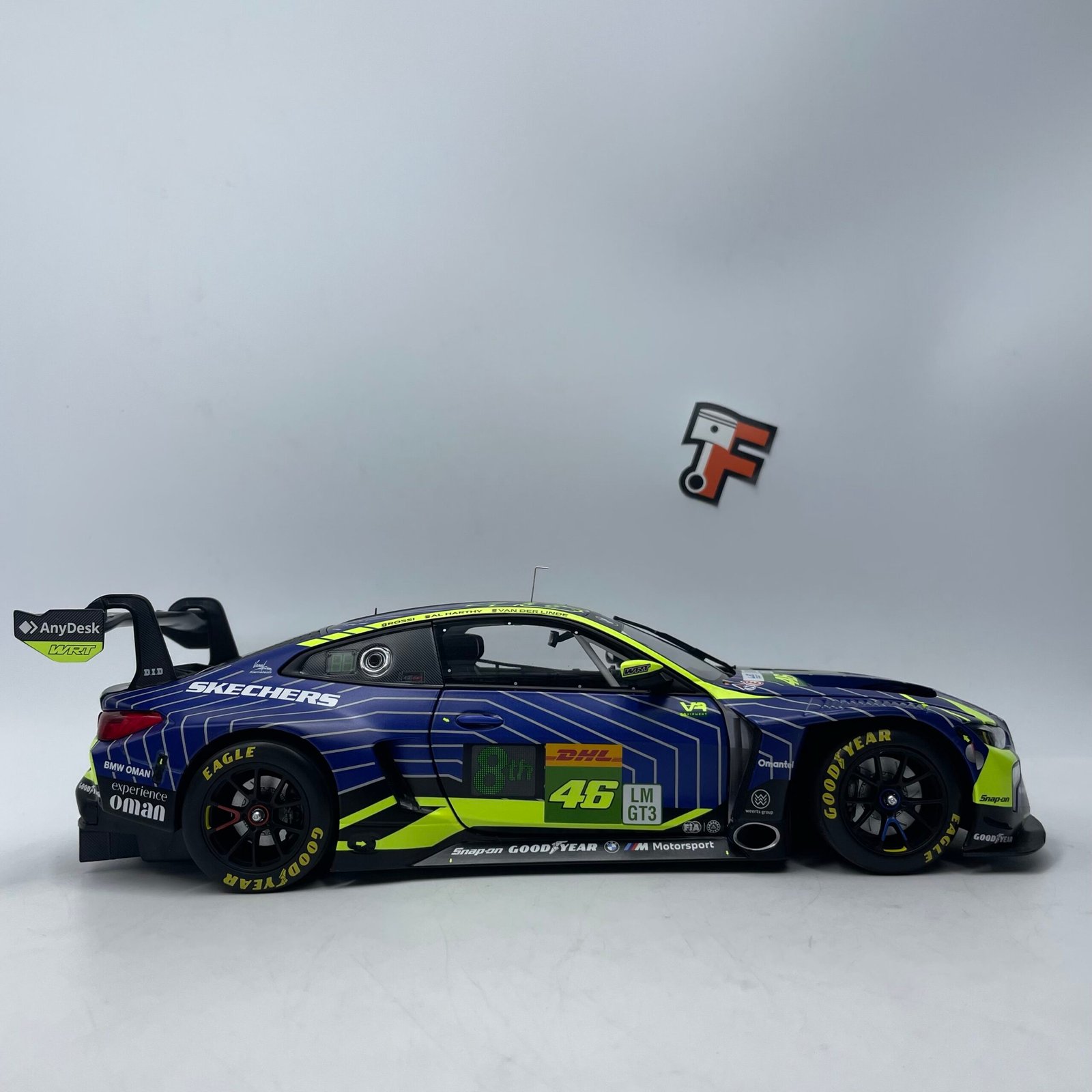 BMW M4 GT3 EVO #46 Team WRT 1812 Km Qatar 2025 – Image 8